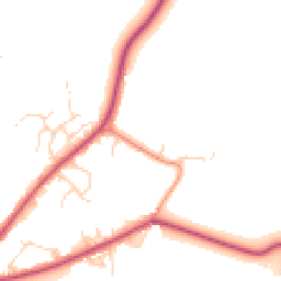 Daytime road noise heatmap for NG22 9JR