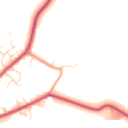 Daytime road noise heatmap for NG22 9JT