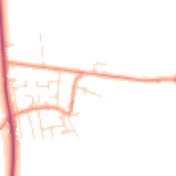 Daytime road noise heatmap for NG22 9NX