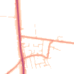 Daytime road noise heatmap for NG22 9PB