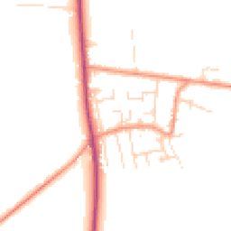 Daytime road noise heatmap for NG22 9PJ