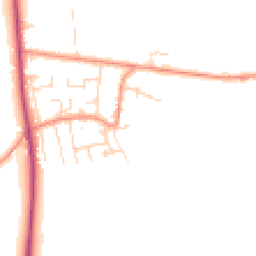 Daytime road noise heatmap for NG22 9QJ