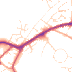 Daytime road noise heatmap for NG22 9QS