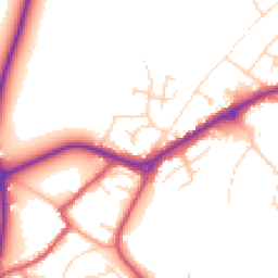 Daytime road noise heatmap for NG22 9RN