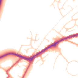 Daytime road noise heatmap for NG22 9RP