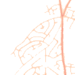 Daytime road noise heatmap for NG22 9SA