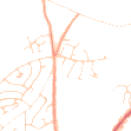 Daytime road noise heatmap for NG22 9TN