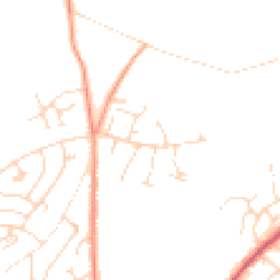 Daytime road noise heatmap for NG22 9TT