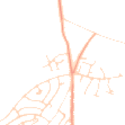 Daytime road noise heatmap for NG22 9WS