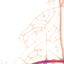 Daytime road noise heatmap for NG22 9XQ