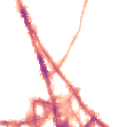 Night-time road noise heatmap for NG3 1AZ