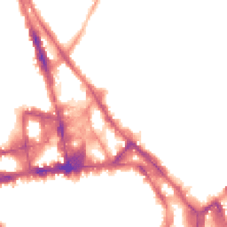 Night-time road noise heatmap for NG3 1DF