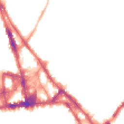 Night-time road noise heatmap for NG3 1DH