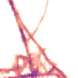 Night-time road noise heatmap for NG3 1DL