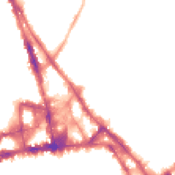 Night-time road noise heatmap for NG3 1FG