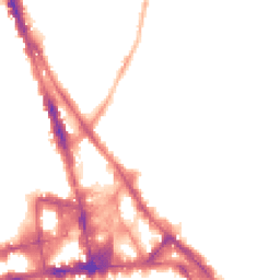 Night-time road noise heatmap for NG3 1FR