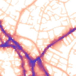 Daytime road noise heatmap for NG3 1GF