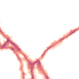 Night-time road noise heatmap for NG3 1GH