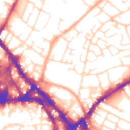 Daytime road noise heatmap for NG3 1GX