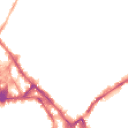 Night-time road noise heatmap for NG3 1GX