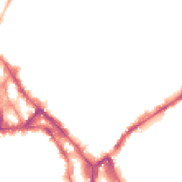 Night-time road noise heatmap for NG3 1HA