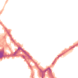 Night-time road noise heatmap for NG3 1HF