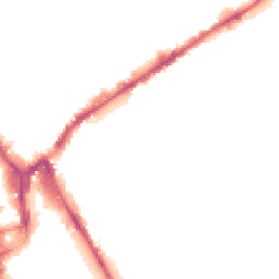 Night-time road noise heatmap for NG3 2AB