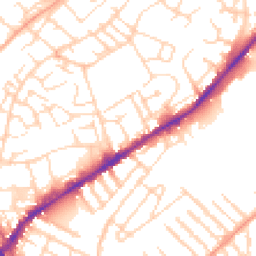 Daytime road noise heatmap for NG3 2GU