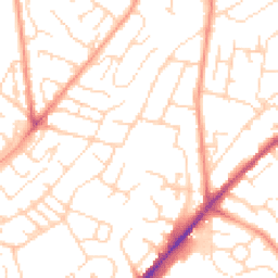 Daytime road noise heatmap for NG3 2PL
