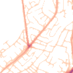 Daytime road noise heatmap for NG3 3AP