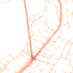 Daytime road noise heatmap for NG3 3BW