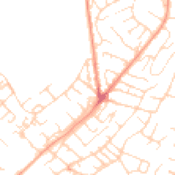 Daytime road noise heatmap for NG3 3LF