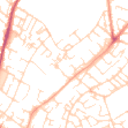 Daytime road noise heatmap for NG3 3PL