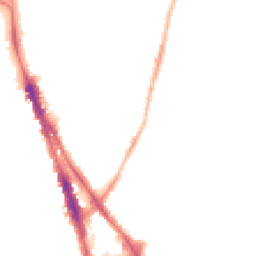 Night-time road noise heatmap for NG3 4EL