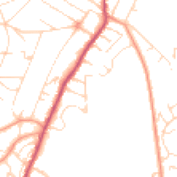 Daytime road noise heatmap for NG3 4JD