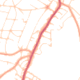 Daytime road noise heatmap for NG3 4JF