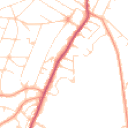 Daytime road noise heatmap for NG3 4LF