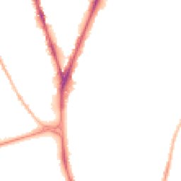 Night-time road noise heatmap for NG3 5BX