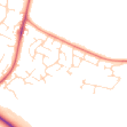 Daytime road noise heatmap for NG3 5SJ