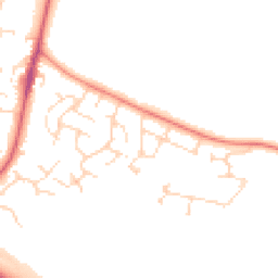 Daytime road noise heatmap for NG3 5SX