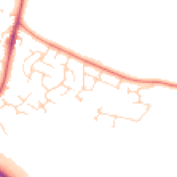 Daytime road noise heatmap for NG3 5SZ