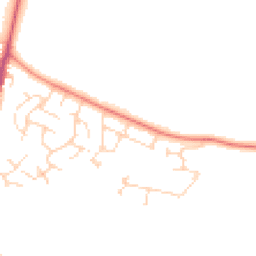 Daytime road noise heatmap for NG3 5TA