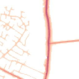 Daytime road noise heatmap for NG3 5TB