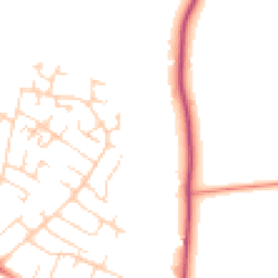 Daytime road noise heatmap for NG3 5TJ