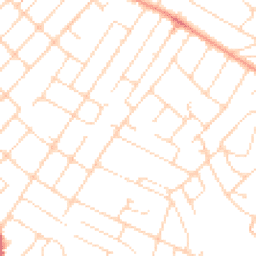 Daytime road noise heatmap for NG3 6FR