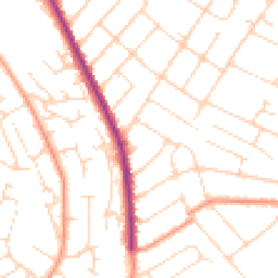 Daytime road noise heatmap for NG3 6HH