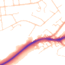Daytime road noise heatmap for NG3 7FX