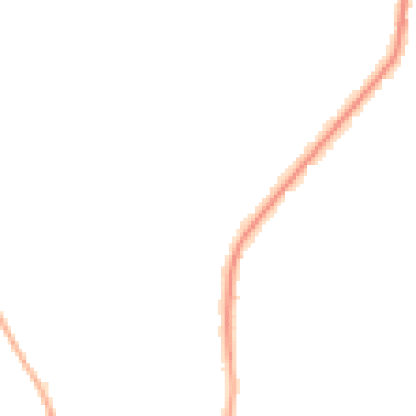Night-time road noise heatmap for NG31 8ED