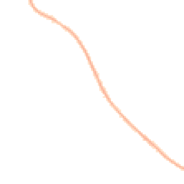 Night-time road noise heatmap for NG31 8GA