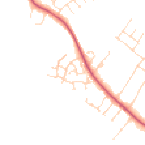Daytime road noise heatmap for NG31 8GB